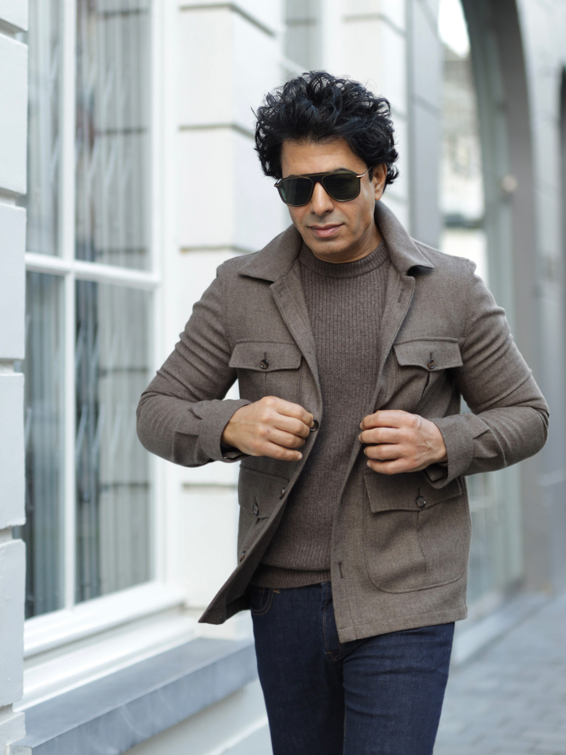 James Safari Overshirt Plain House of Reza
